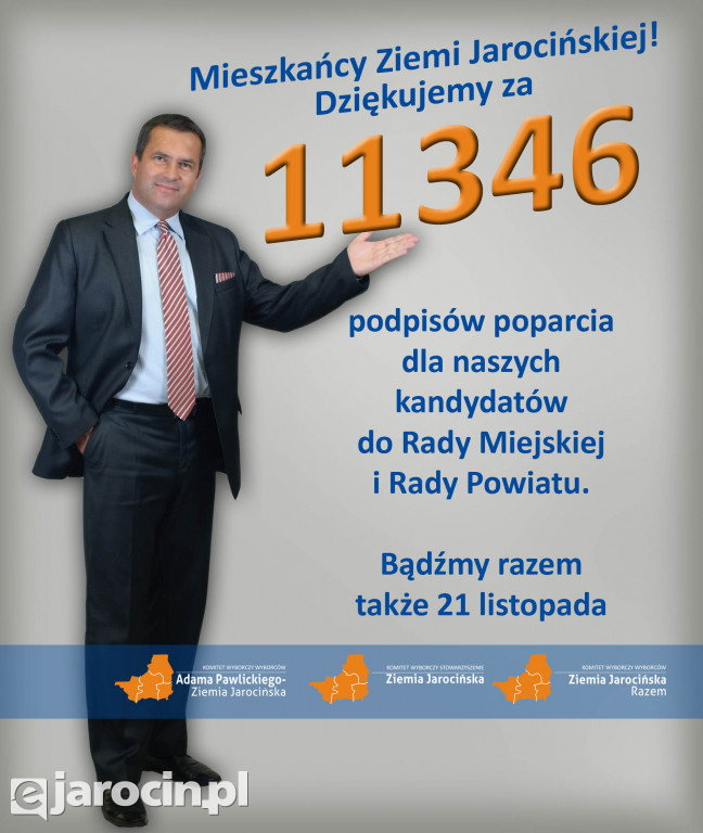 18 lat temu Adam Pawlicki został burmistrzem Jarocina