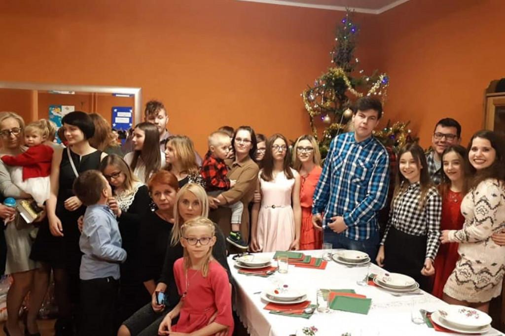 Wigilia w Domu Dziecka w Górze