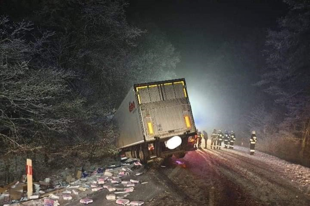 Wypadek między Tarcami a Lubinią Małą