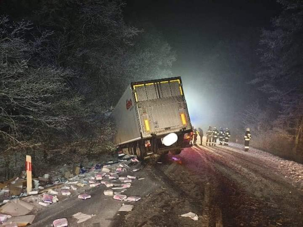 Wypadek między Tarcami a Lubinią Małą