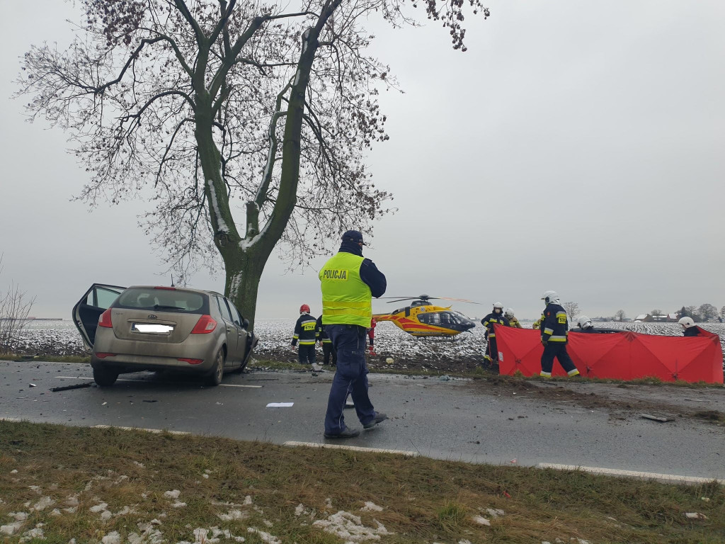 Tragiczny wypadek na trasie Żerków-Chrzan