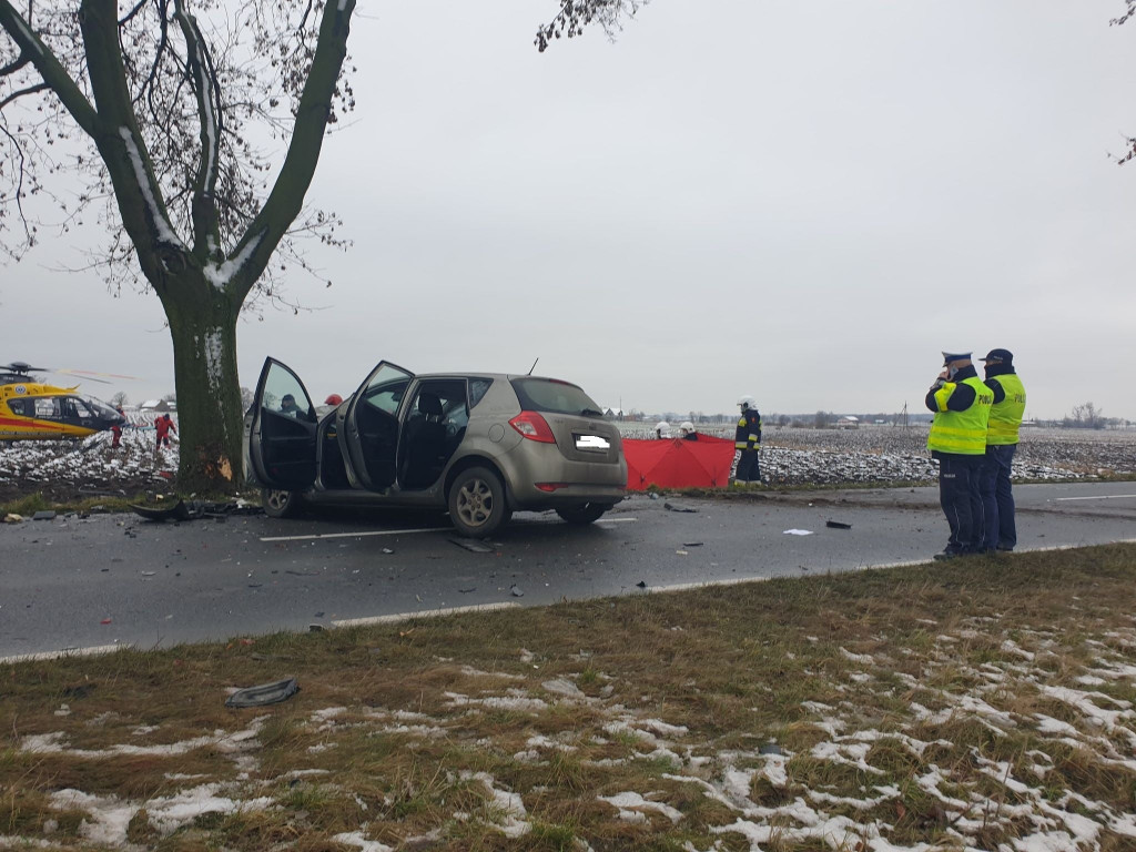 Tragiczny wypadek na trasie Żerków-Chrzan
