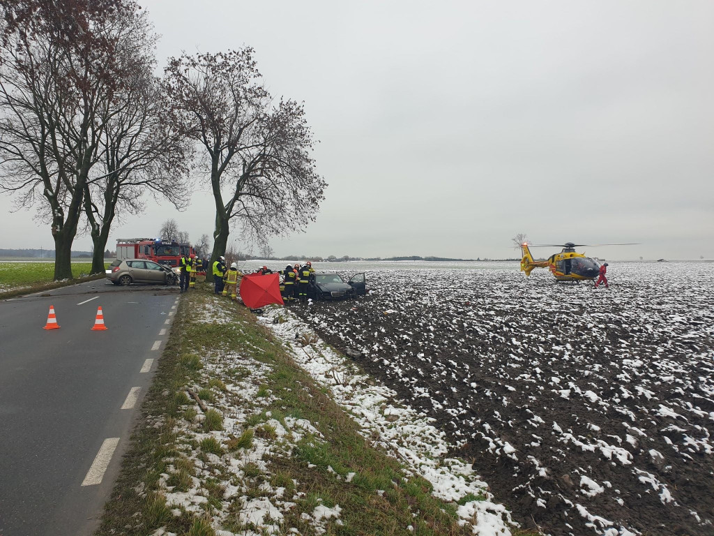 Tragiczny wypadek na trasie Żerków-Chrzan