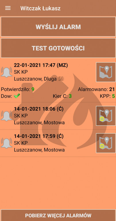 Łuszczanów. Woda w piwnicy i E-Remiza