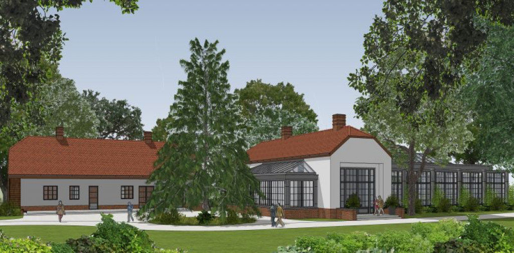 Stylowa restauracja z oranżerią w Parku Radolińskich