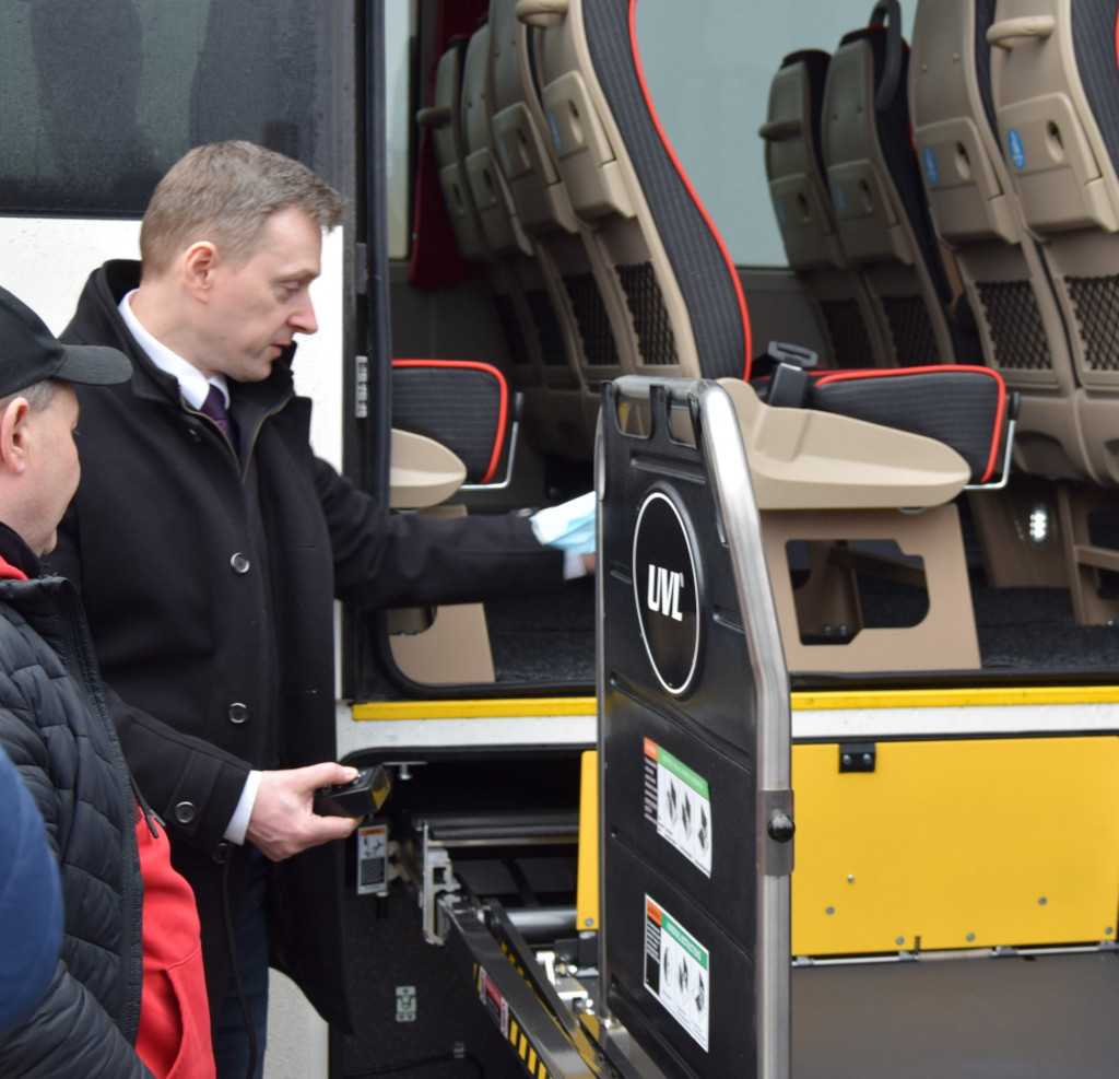 Specjalny autobus w gminie Jaraczewo