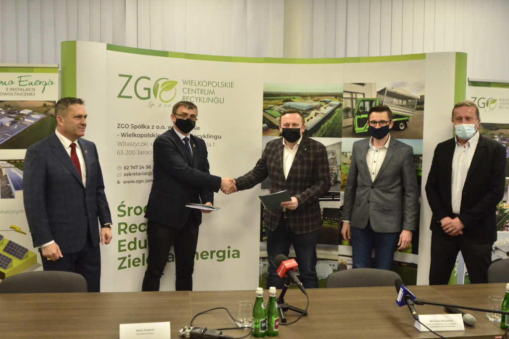 Rozbudowa ZGO-WCR - podpisanie umowy