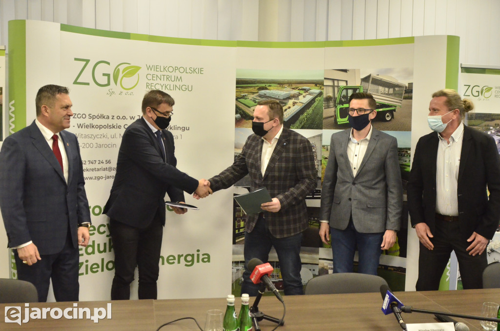 Rozbudowa ZGO-WCR - podpisanie umowy
