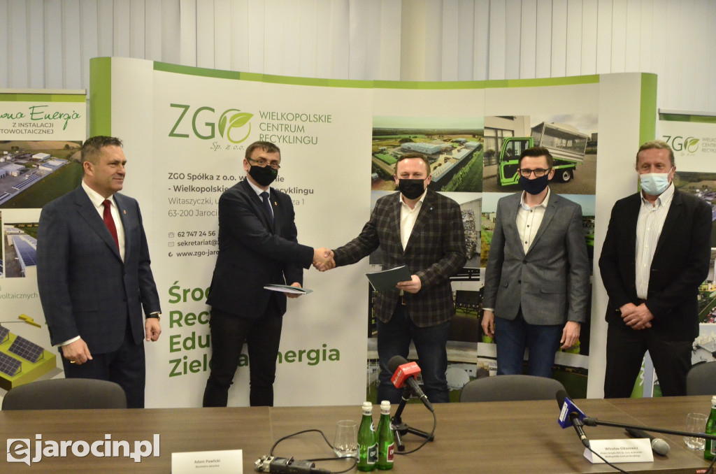Rozbudowa ZGO-WCR - podpisanie umowy