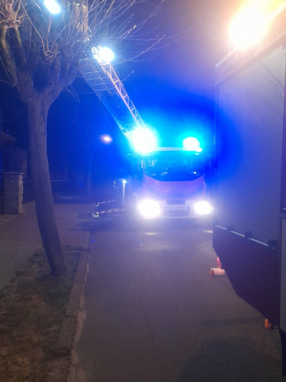 Pożar sadzy w jednym z kominów w Jaraczewie