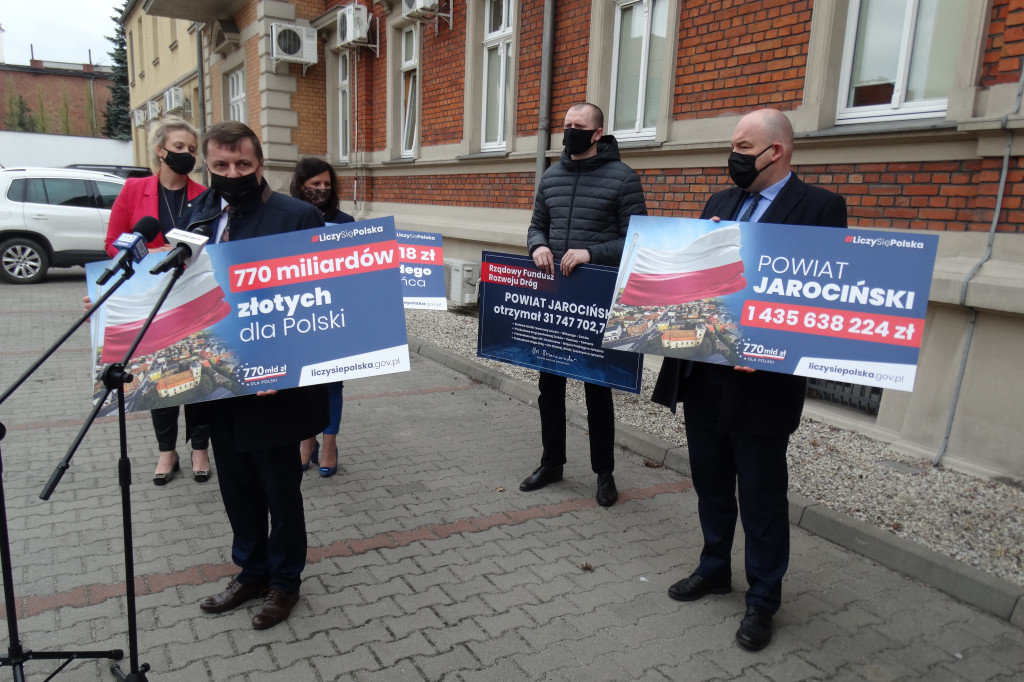 Posłowie Prawa i Sprawiedliwości z wizytą w Jarocinie