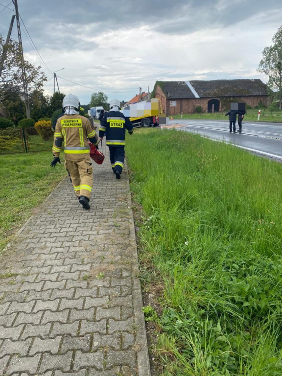 Wypadek na drodze krajowej nr 12 między Jarocinem i Jaraczewem