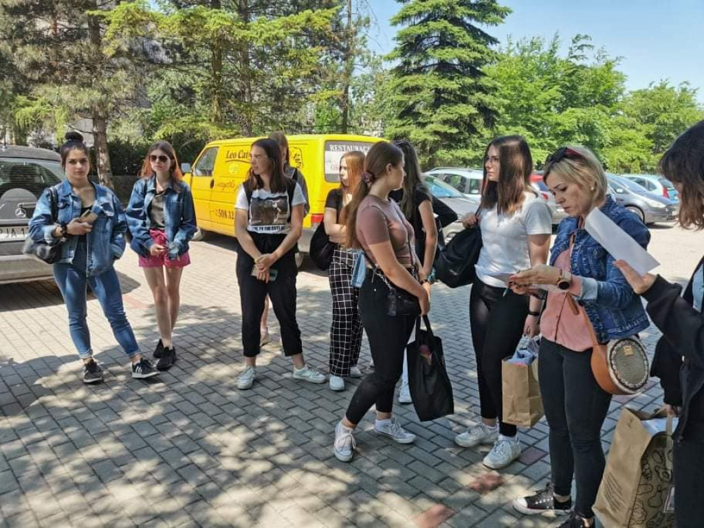 Uczniowie ZSP nr 1 w Jarocinie z wizytą w Domu Dziecka w Górze