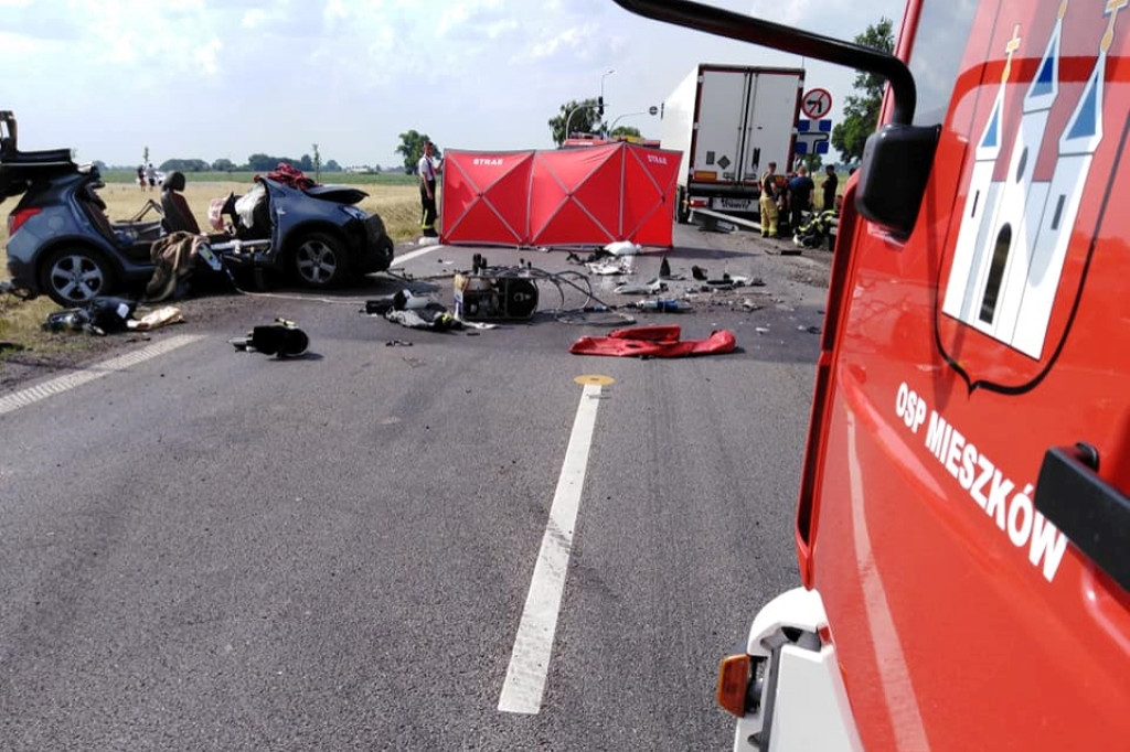 Wypadek na drodze krajowej nr 11