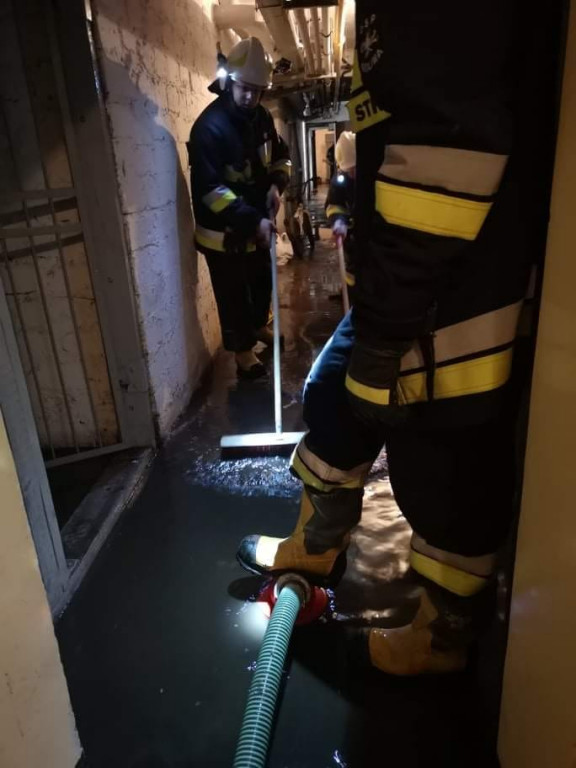 Ulewa nad Jarocinem i powiatem jarocińskim