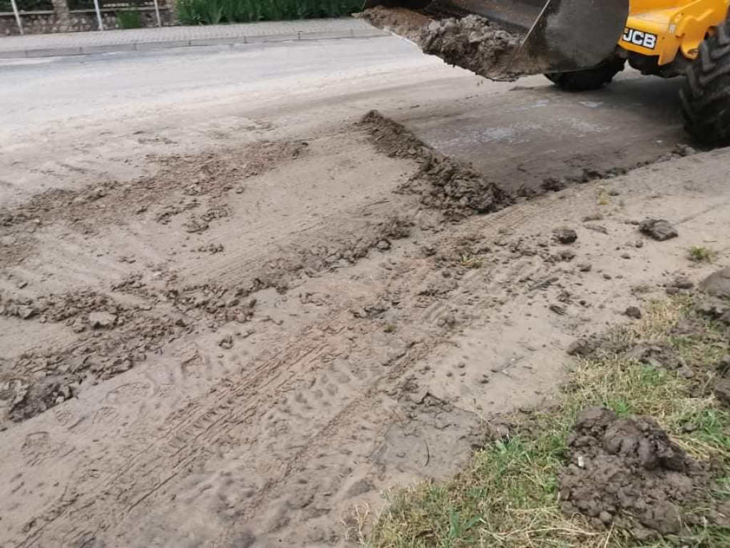 Ulewa nad Jarocinem i powiatem jarocińskim