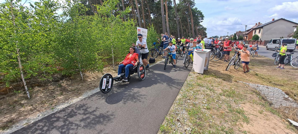 Otwarcie ścieżki rowerowej Jarocin-Żerków