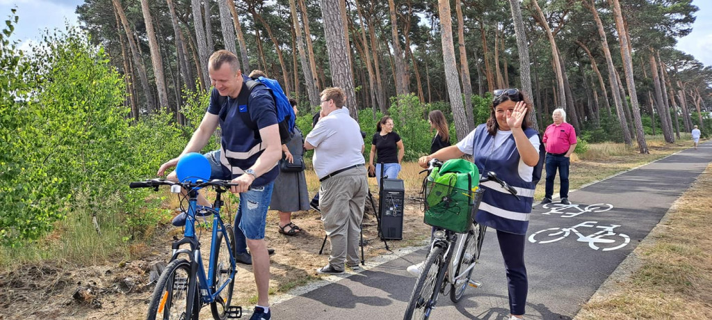 Otwarcie ścieżki rowerowej Jarocin-Żerków