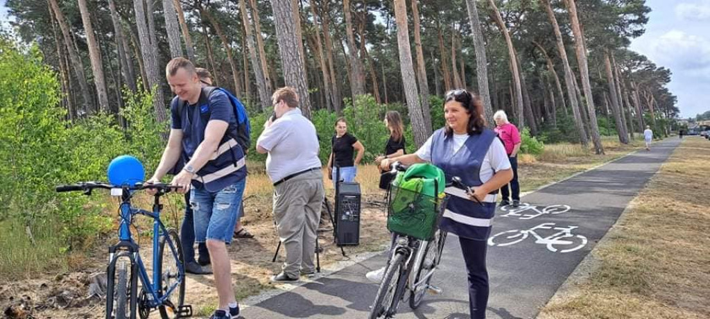 Otwarcie ścieżki rowerowej Jarocin-Żerków