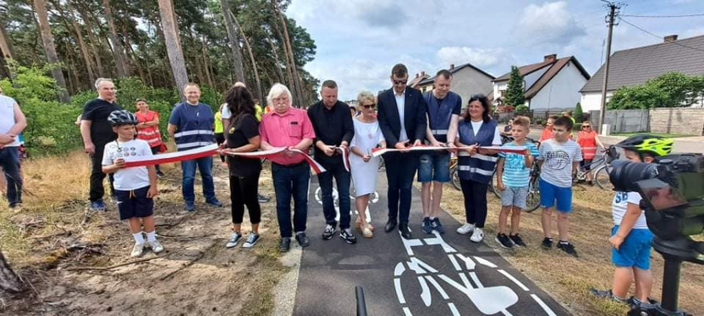 Otwarcie ścieżki rowerowej Jarocin-Żerków