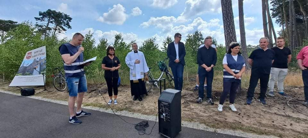 Otwarcie ścieżki rowerowej Jarocin-Żerków