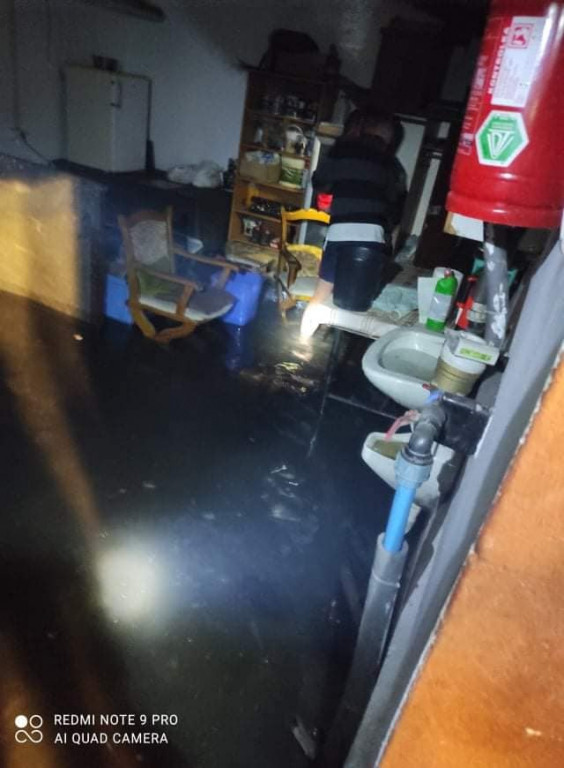 Skutki ulewnego deszczu i burzy w gminie Jarocin