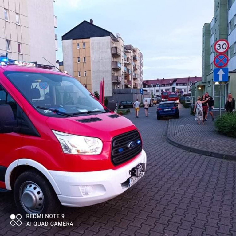 Oberwanie chmury i burza nad Jarocinem