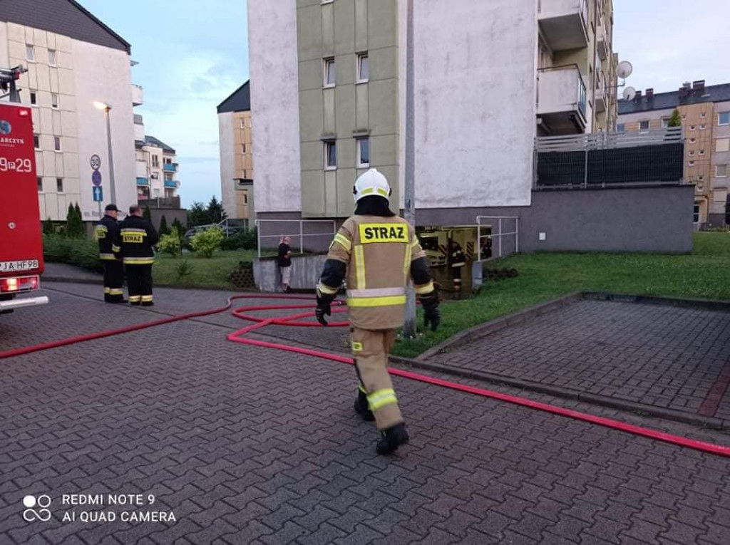 Oberwanie chmury i burza nad Jarocinem