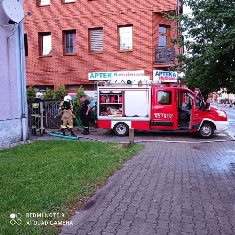 Oberwanie chmury i burza nad Jarocinem