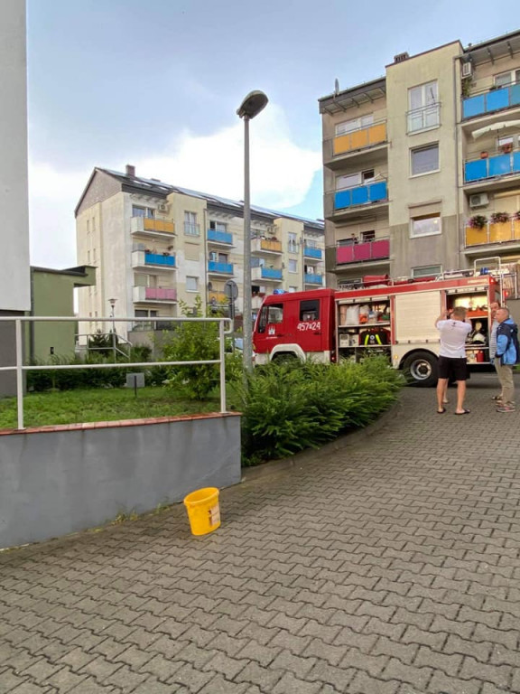 Oberwanie chmury i burza nad Jarocinem