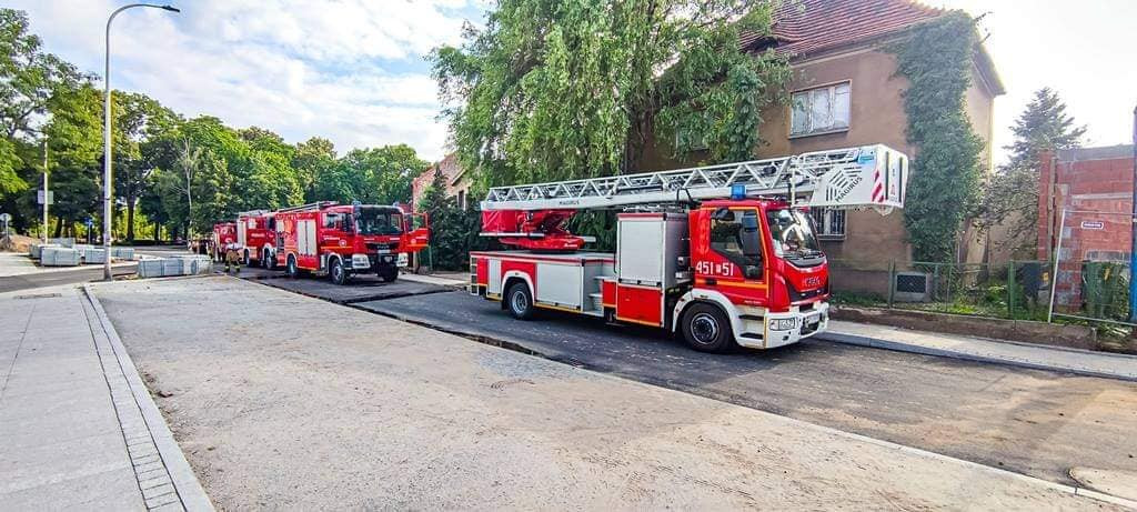 Spłonęło archiwum Szpitala Powiatowego w Jarocinie