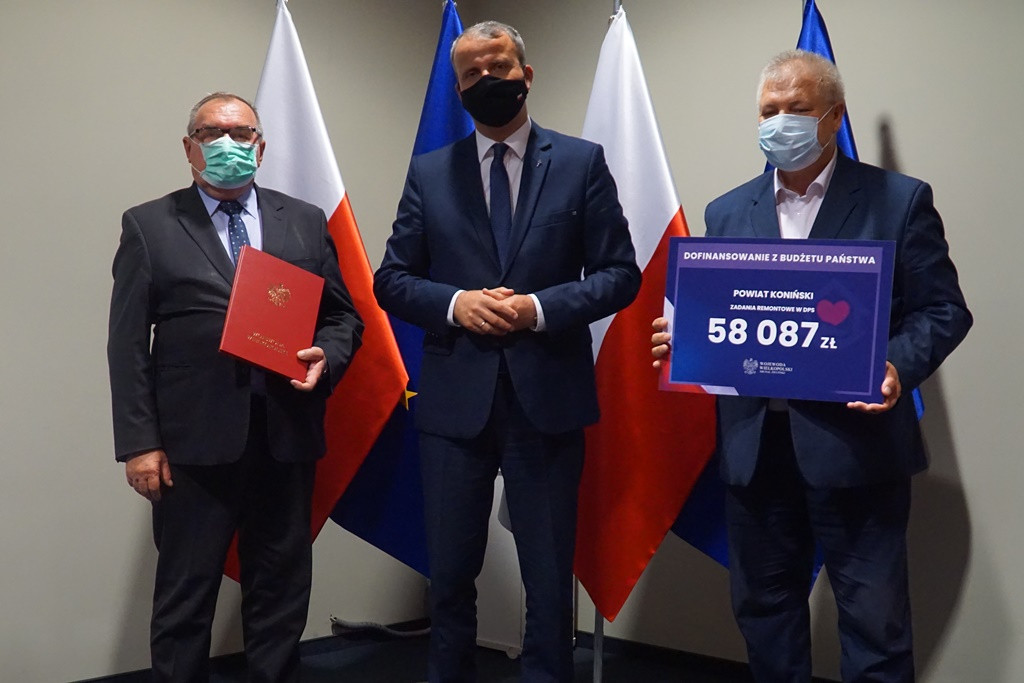 Powiat z pieniędzmi od województwa