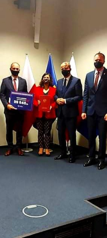 Powiat z pieniędzmi od województwa