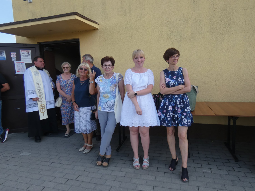 Figura Matki Bożej w Witaszycach po renowacji