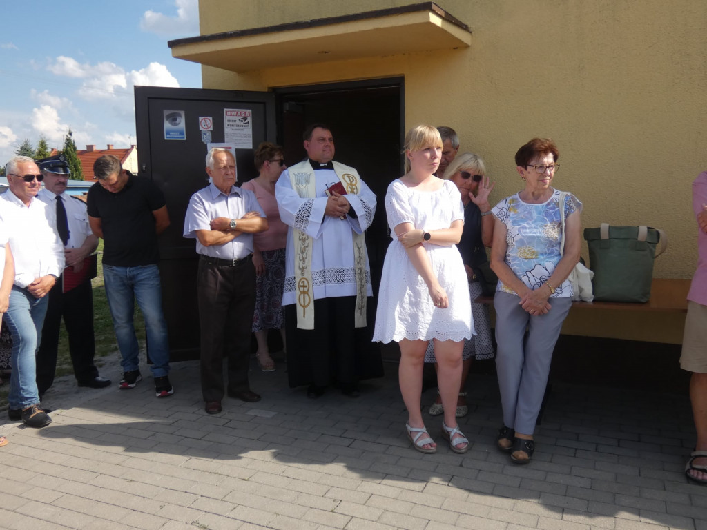 Figura Matki Bożej w Witaszycach po renowacji