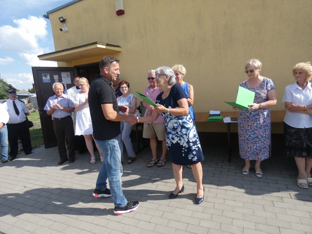 Figura Matki Bożej w Witaszycach po renowacji