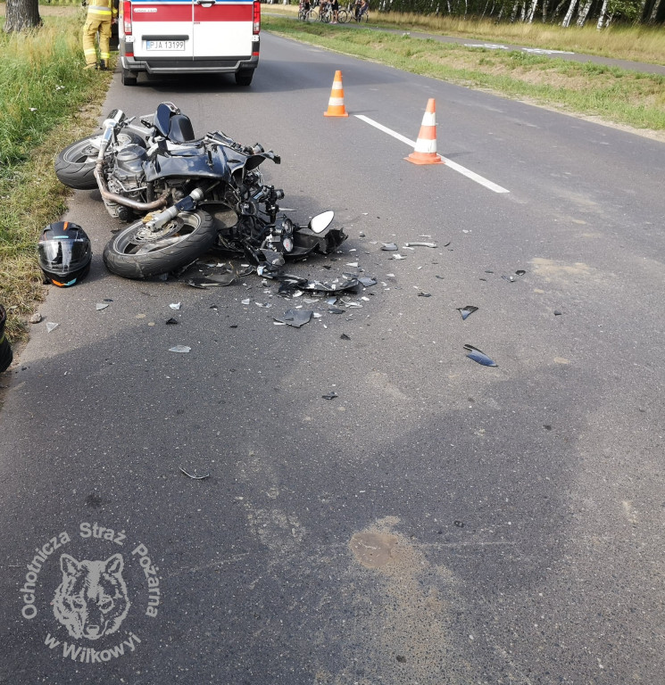 Wypadek na drodze Wilkowyja-Żerków