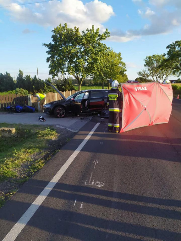 Śmiertelny wypadek między Goliną a Jarocinem