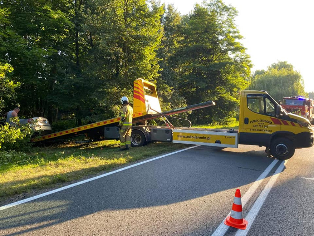 Wypadek między Bachorzewem a Tarcami