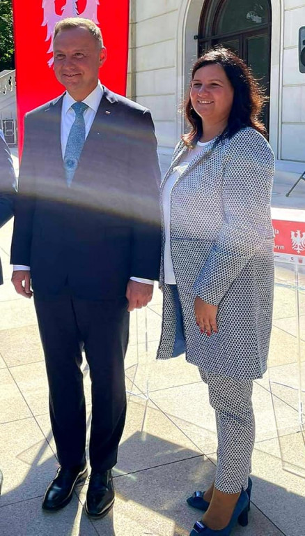 Starosta z wizytą u prezydenta