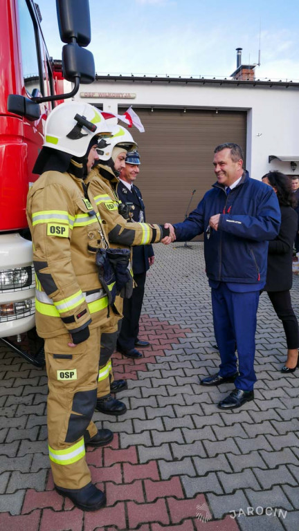 Nowy wóz dla OSP Wilkowyja