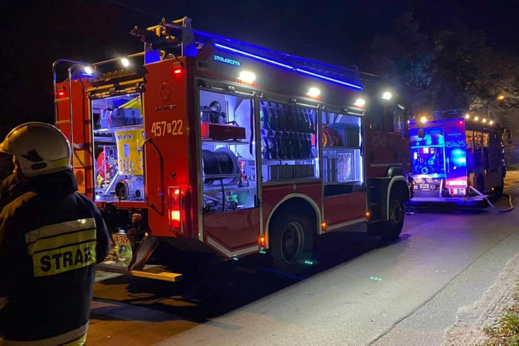 Tarce. Drzewo w płomieniach