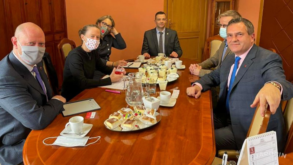 Wizyta ambasador Kanady w gminie Jarocin