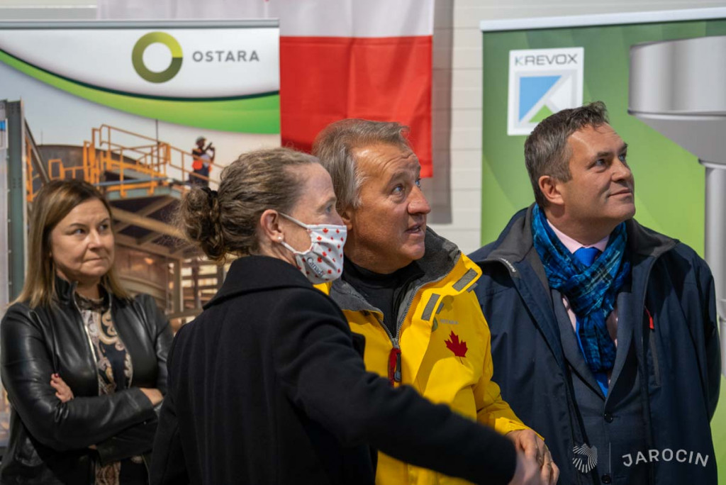 Wizyta ambasador Kanady w gminie Jarocin