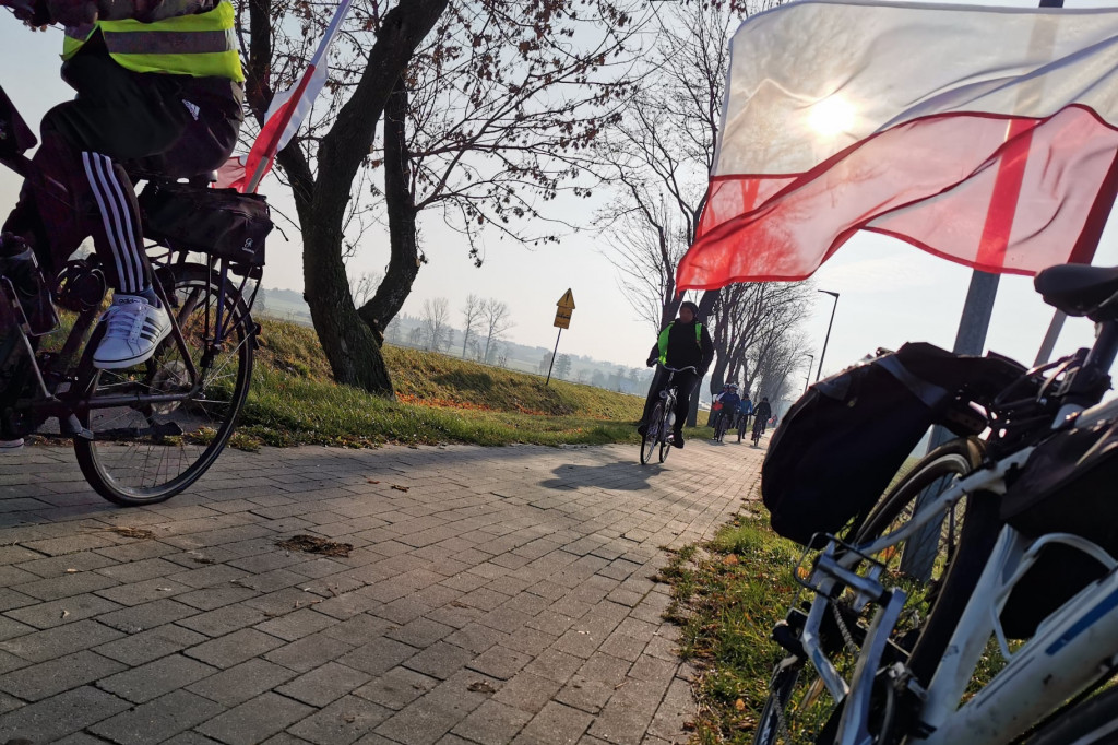 RoweLOVA sztafeta niepodległościowa
