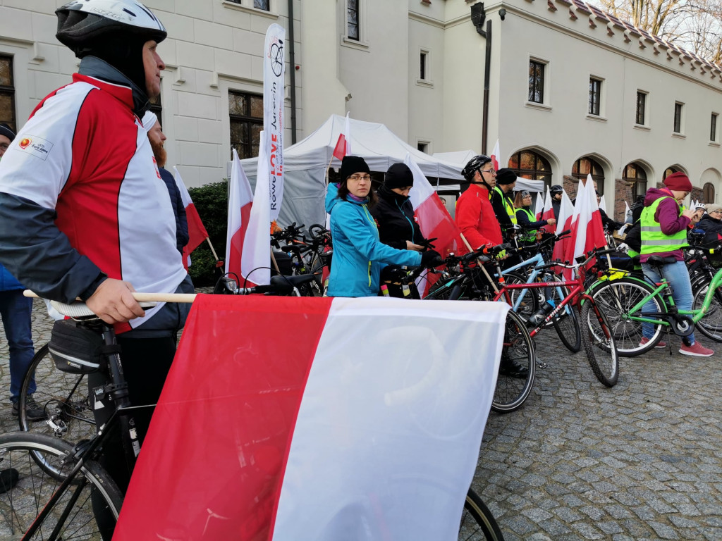 RoweLOVA sztafeta niepodległościowa