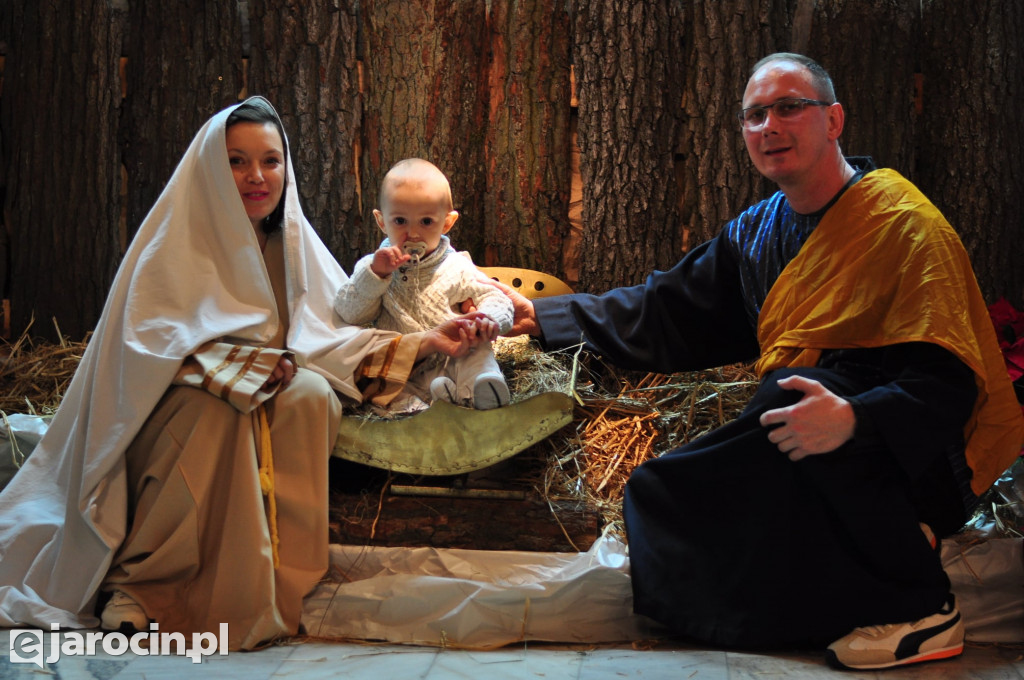 Żywy żłóbek i jasełka u jarocińskich franciszkanów