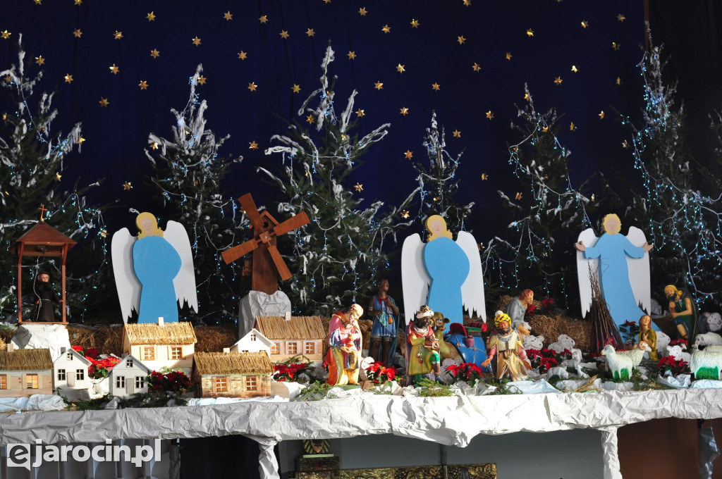 Żywy żłóbek i jasełka u jarocińskich franciszkanów