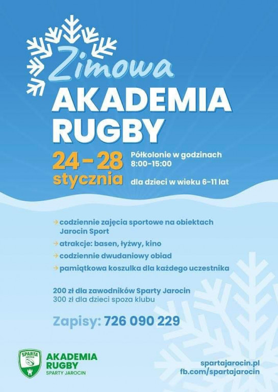 Ferie zimowe 2022. Oferta w gminie Jarocin