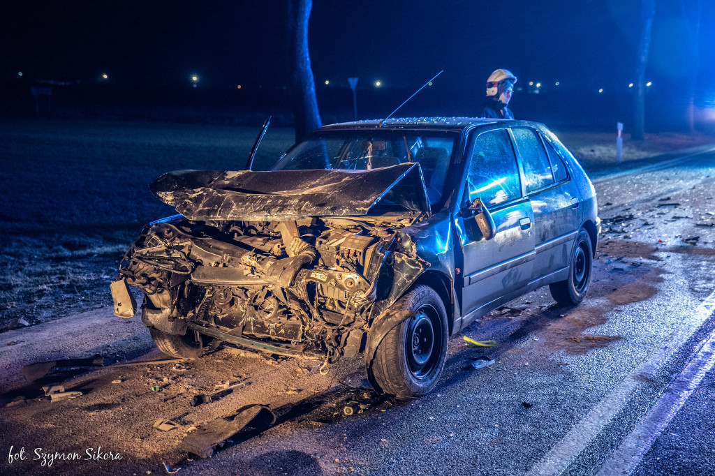 Stłuczka między Jarocinem a Krotoszynem